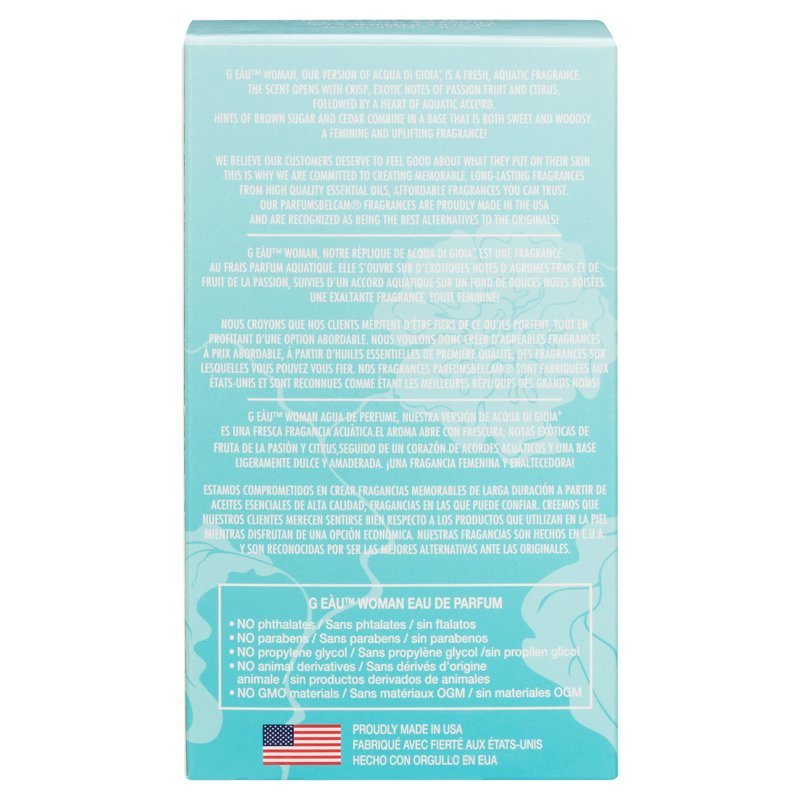 G’eàu Woman Eau de Parfum - 1.7 fl oz - Fresh Citrus & Aquatic Notes