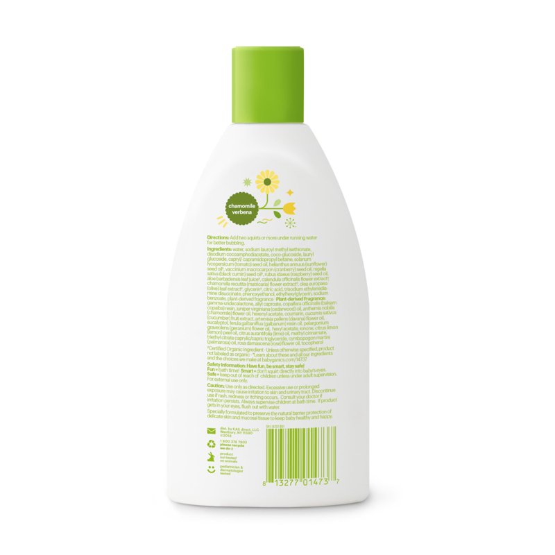 Bubble Bath for Babies - Chamomile Verbena, 9oz