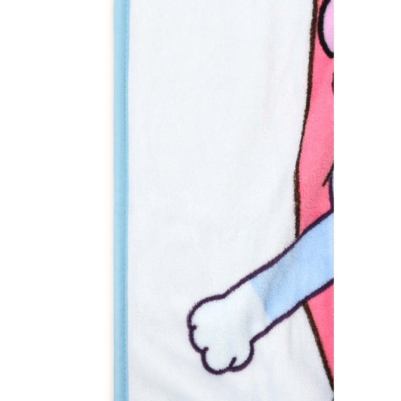 Kids Bluey Family Throw Blanket - Soft Coral Fleece, 46x60 Inches