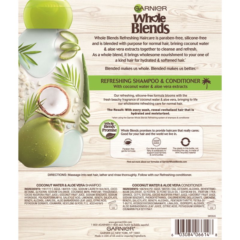 Moisturizing Shampoo & Conditioner Set for Dehydrated Hair - 1 Kit