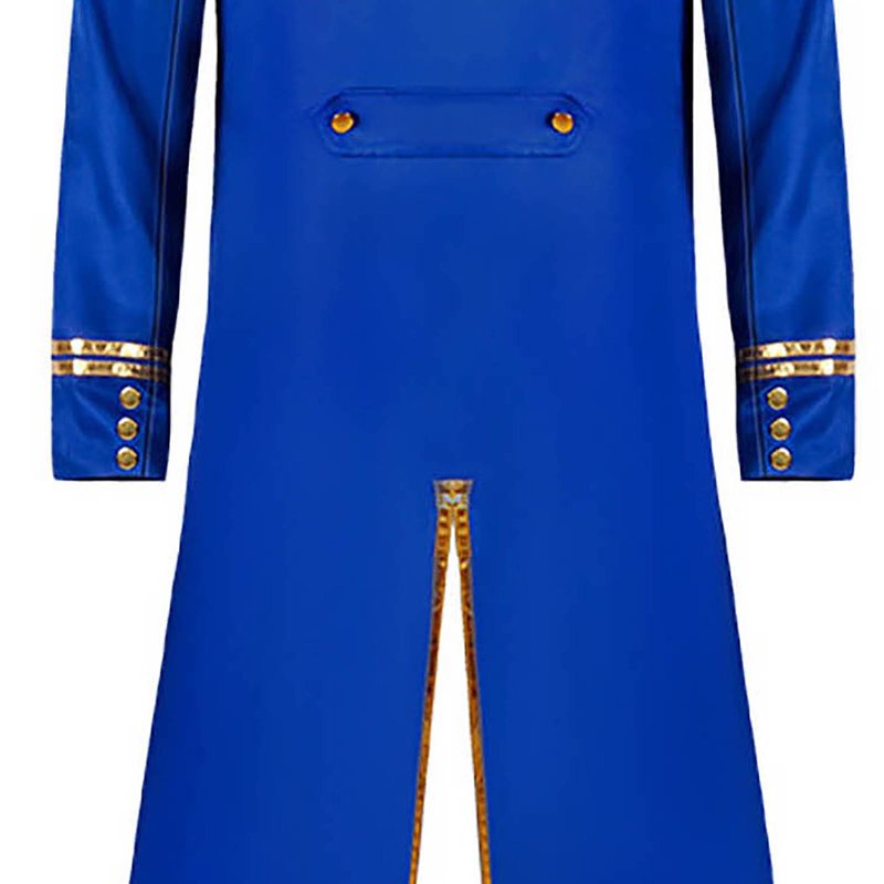 Men's Retro Tuxedo Jacket - Fall Halloween Costume - XXL, Blue