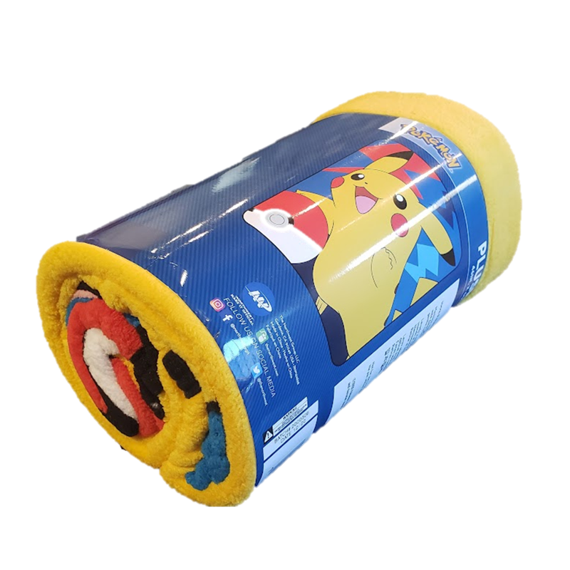 Pokemon Quick Capture Micro Raschel Throw Blanket 46x60 Inches