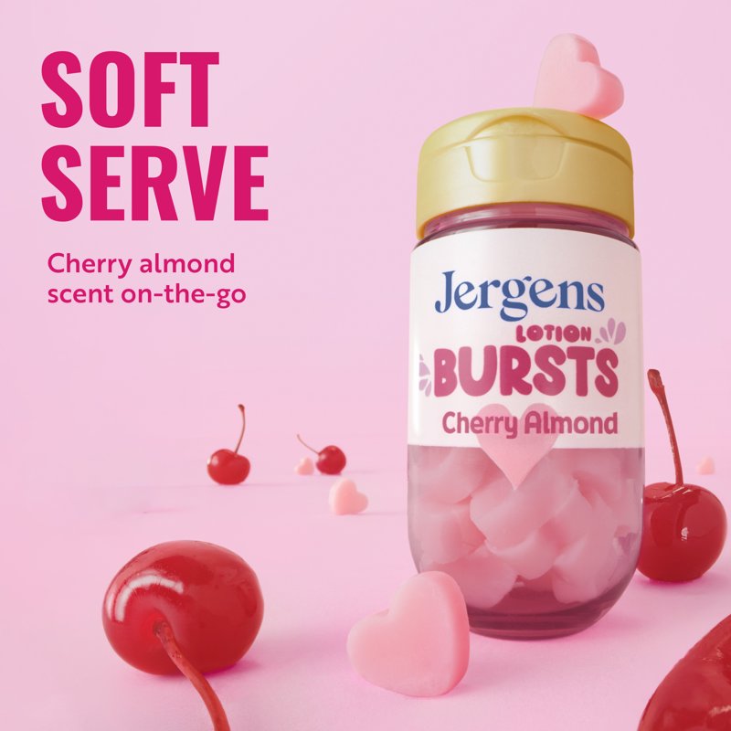 Cherry Almond Lotion Bursts - Fun Shaped Moisturizer Pack