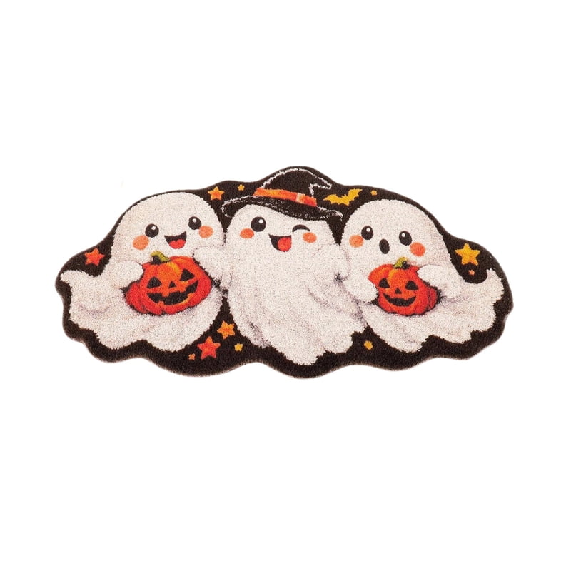 Halloween Ghost Shaped Bathroom Rug - 15.75×23.62 Inch Non-Slip Decor Mat - Variation of THIS listing