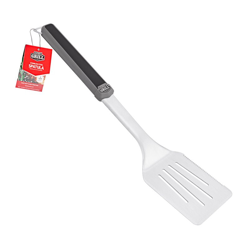 Stainless Steel Grill Spatula with Ergonomic Handle - Single