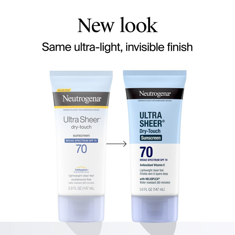 Broad Spectrum SPF 70 Sunscreen Lotion - 5 Fl Oz, Dry-Touch