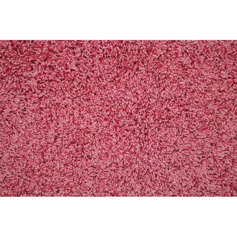 Jazz Washable Bath Rug Set - Pink, 3 Piece Bathroom Rug Collection