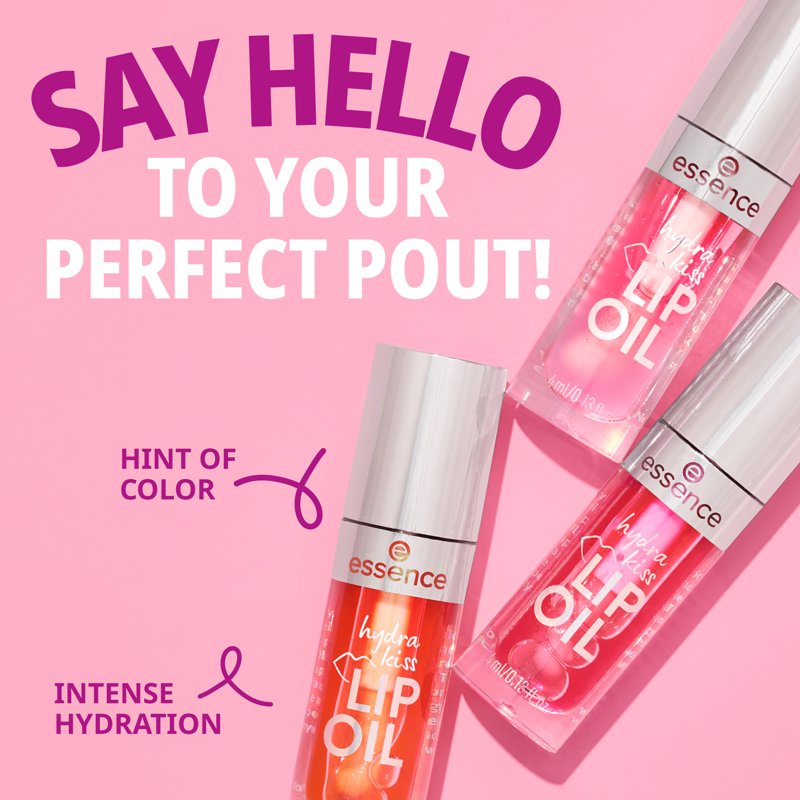 Hydra Kiss Lip Oil - Moisturizing & High-Gloss Finish