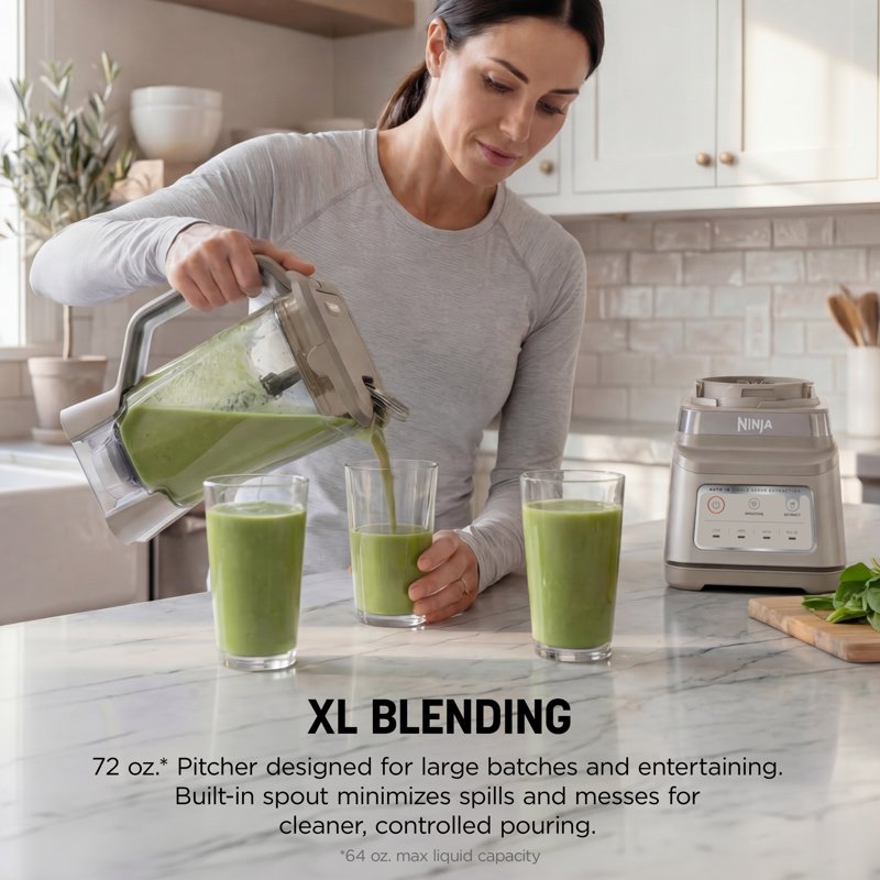 Ninja Professional Plus DUO Blender 72-Oz - White, Smoothies & Ice Crush