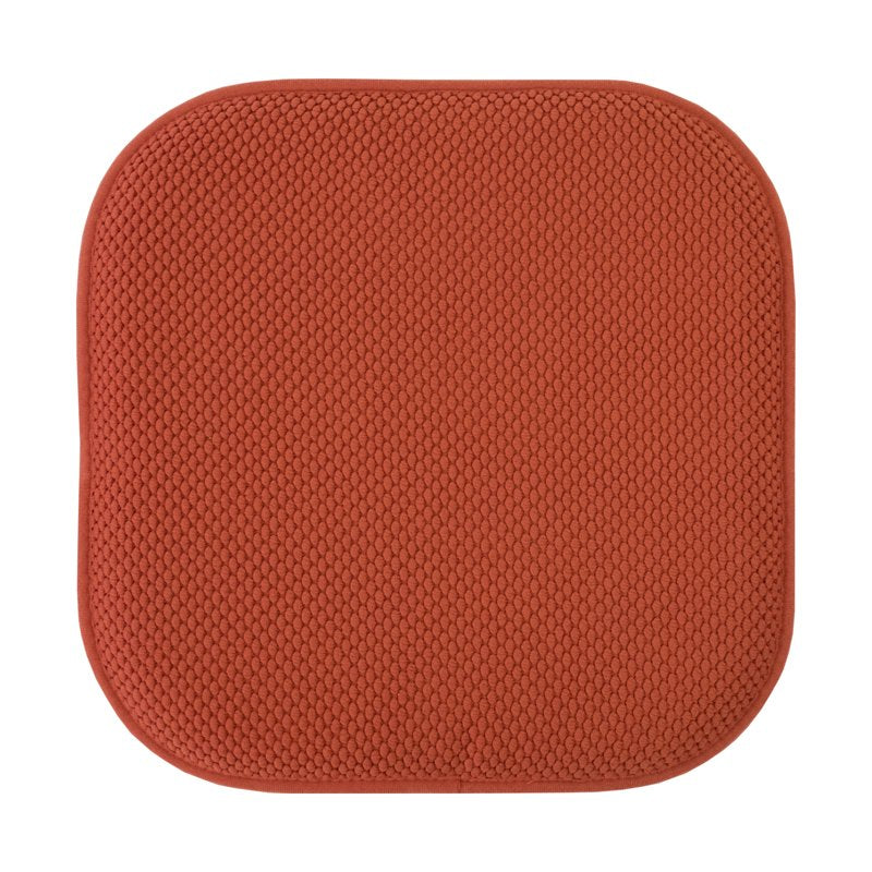Memory Foam Honeycomb Chair Cushion Pad - 16" x 16", 4-Pack, Rust