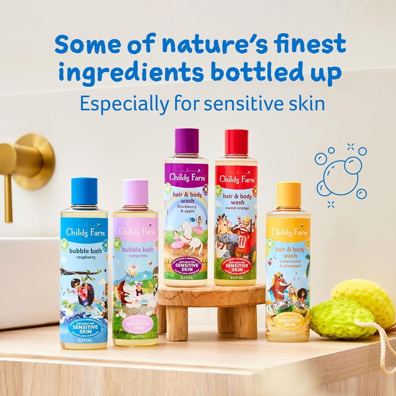 Kids Bubble Bath - Gentle Cleansing Formula for Sensitive Skin