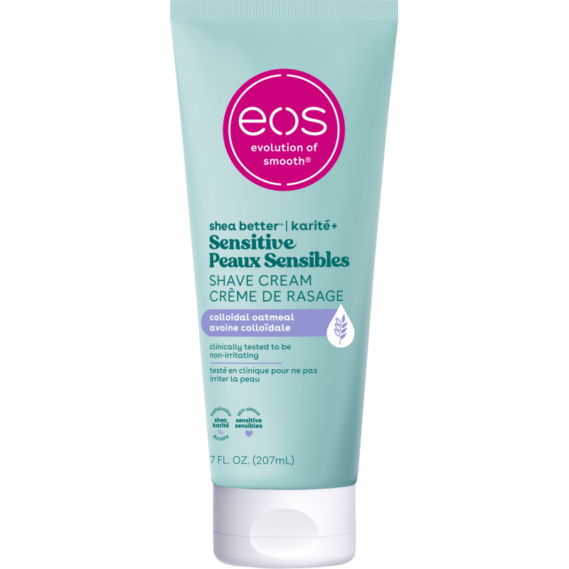 eos Shea Better Shaving Cream for Sensitive Skin - Fragrance Free - 2 Pack