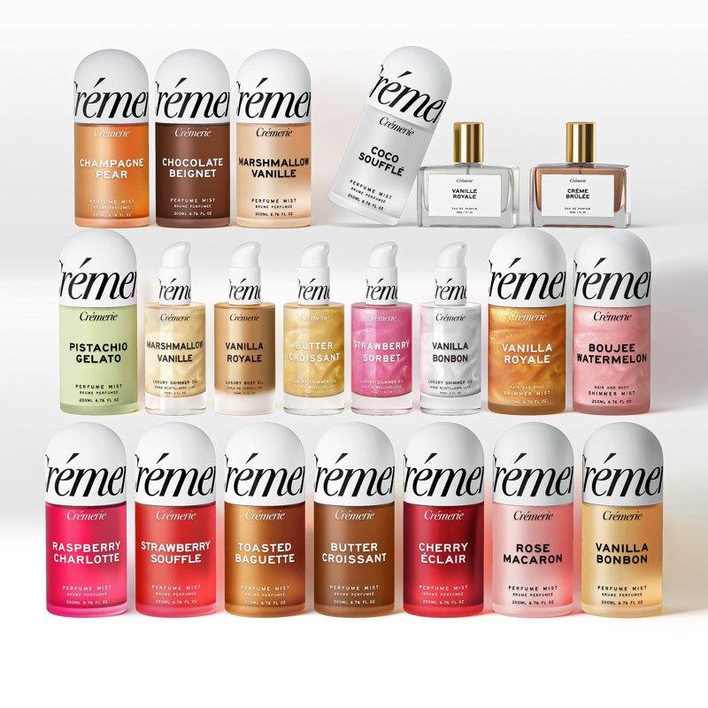 Champagne Pear Fragrance Mist - Refreshing Body & Hair Perfume Spray