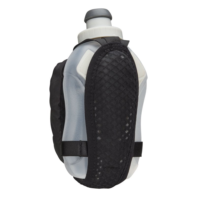 Handheld Running Bottle Holder - 12oz Capacity, Black/Marigold