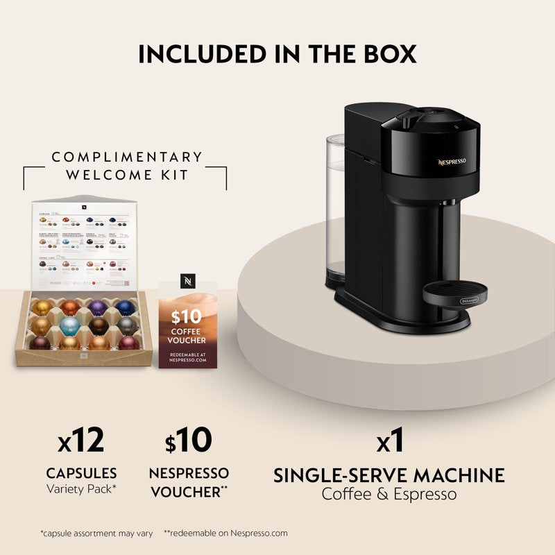 Vertuo Next Coffee and Espresso Machine - Glossy Black