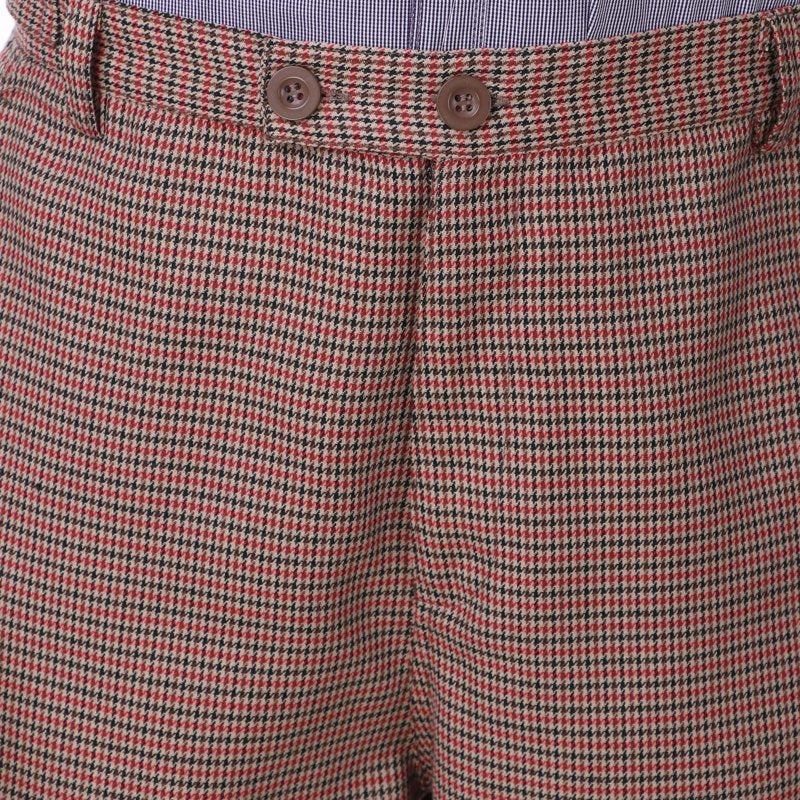 Beige Men's Steampunk Victorian Jodhpur Costume Pants - 3XL