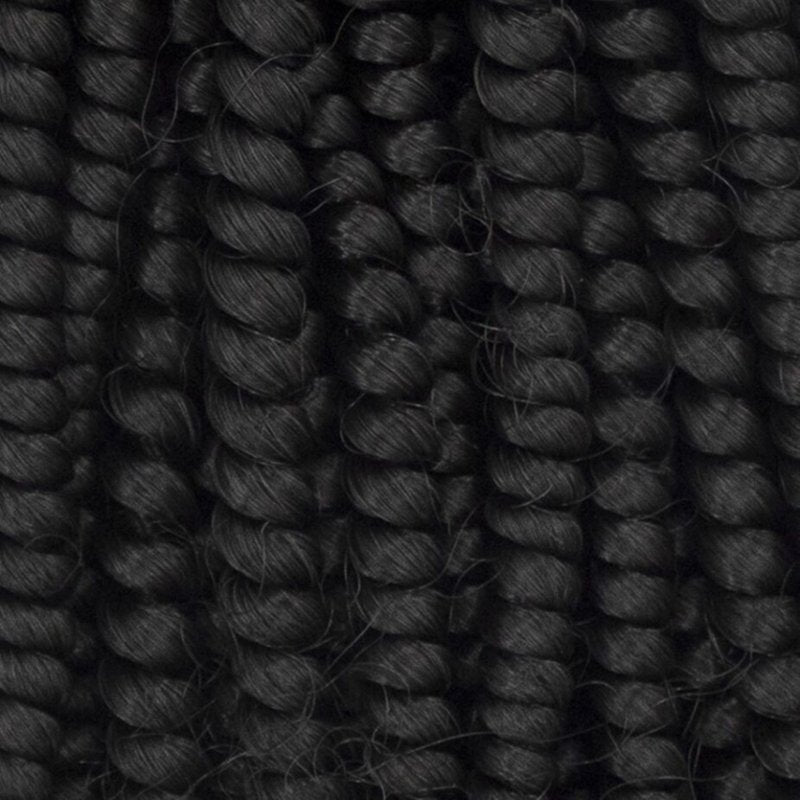 24-Inch Spring Twist Crochet Hair Extensions - Natural Texture