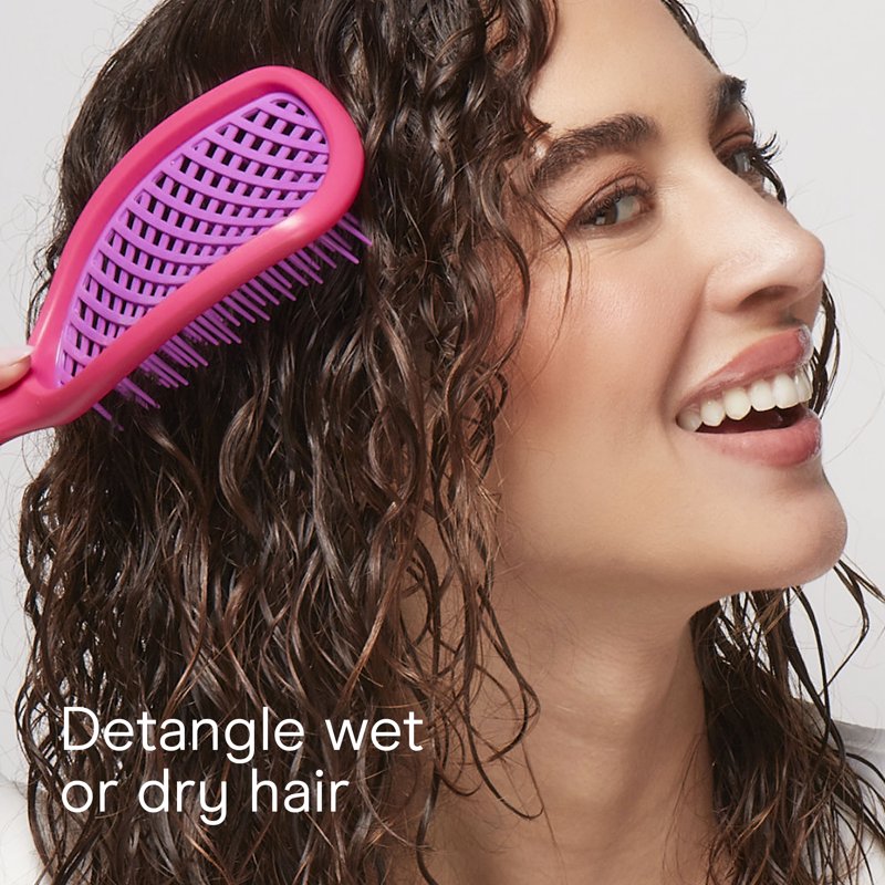 Vented Paddle Hair Brush - Gentle Detangler for All Hair Types