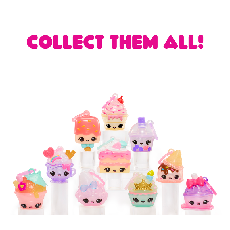 Yummiland Num Noms Surprise Scented Doll & Perfume Roller Keychain Kit