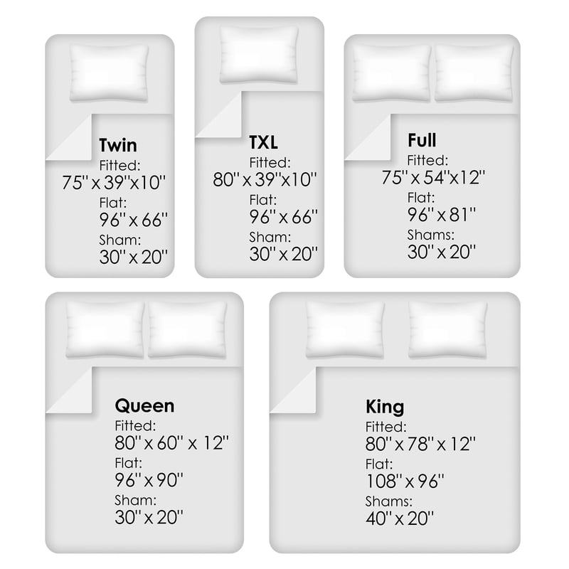 Somerset Home Microfiber Queen Sheet Set - Silver, 4-Piece
