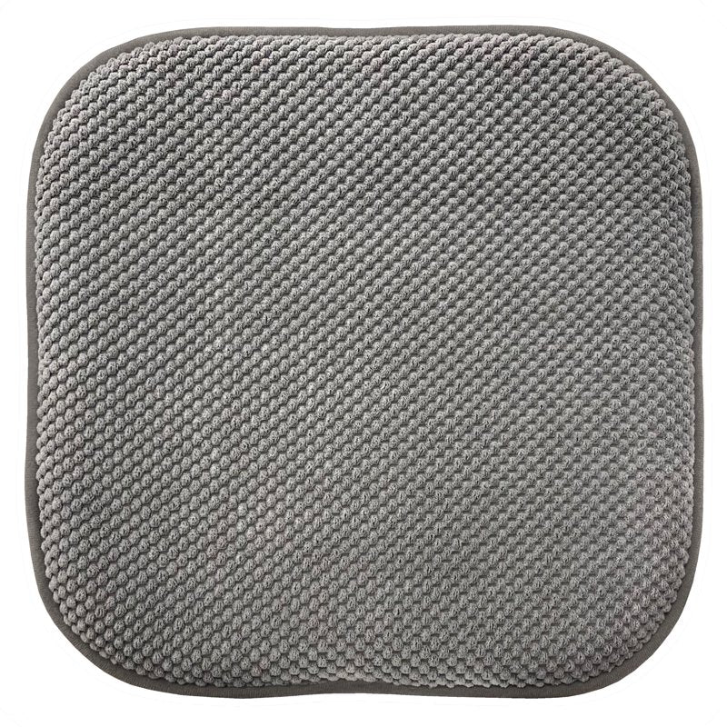 Memory Foam Chair Seat Cushion - 16"x16", 2-Pack, Grey
