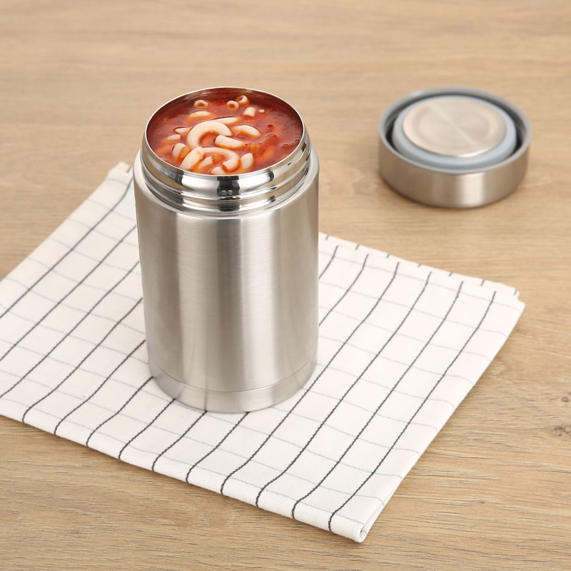 16 oz Stainless Steel Food Jar - Double Wall Insulated