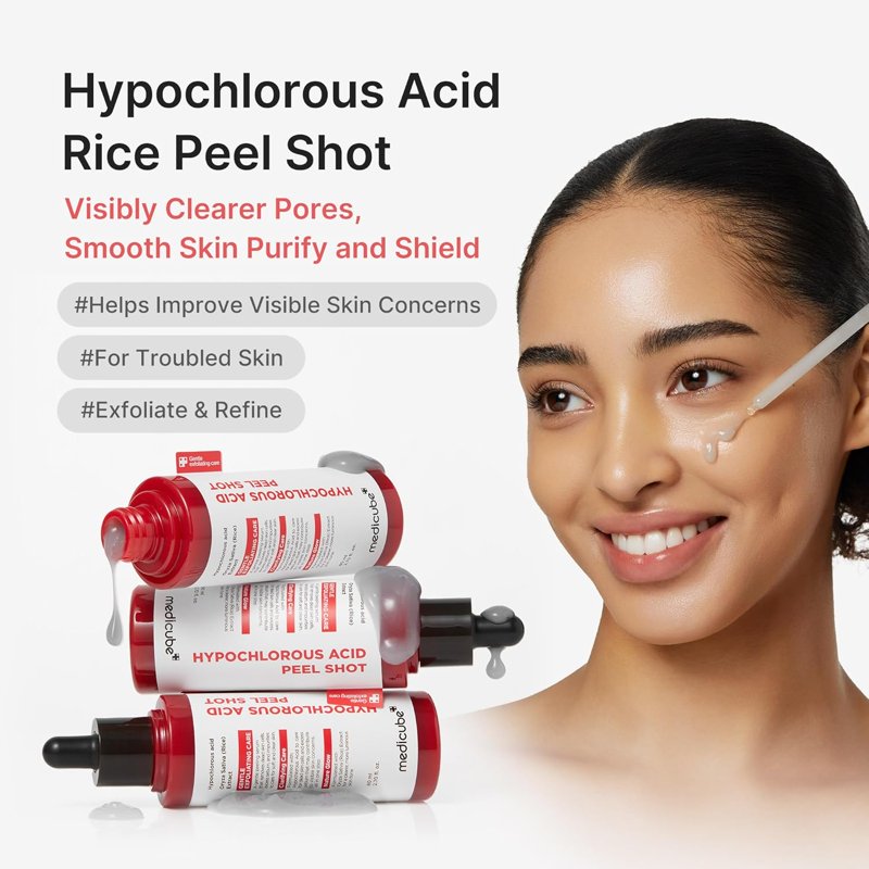 Hypochlorous Acid Peel Shot - Exfoliating Face Serum 2.70 fl oz