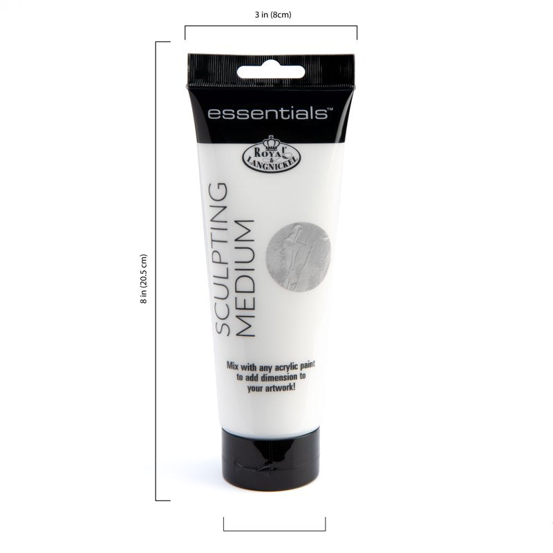 Sculpting Acrylic Paint Medium - 250ml Gloss Finish for Artists - Single, Sculpting