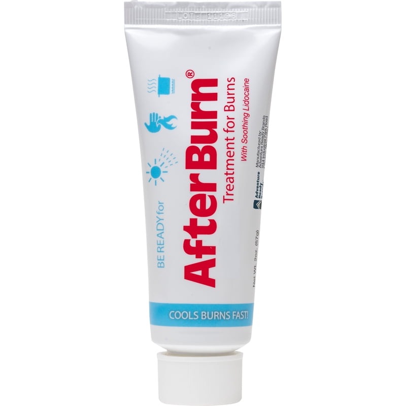 AfterBurn Advanced Pain Relief Gel - 2 oz. Tube for Burns