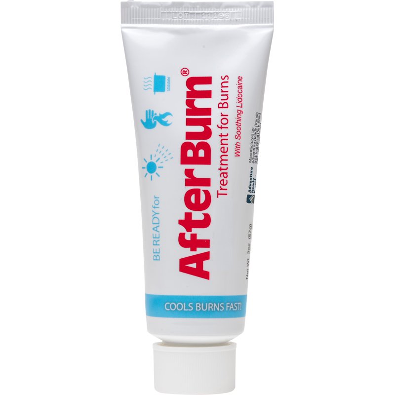 AfterBurn Advanced Pain Relief Gel - 2 oz. Tube for Burns