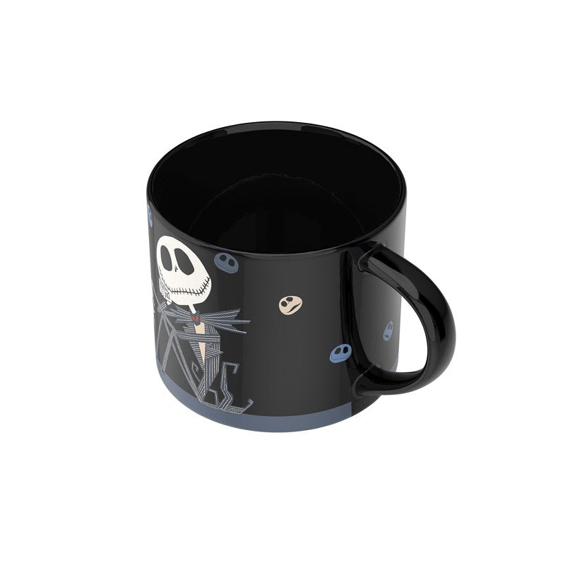 15oz Color Change Ceramic Mug - Nightmare Before Christmas - Pumpkin Jack