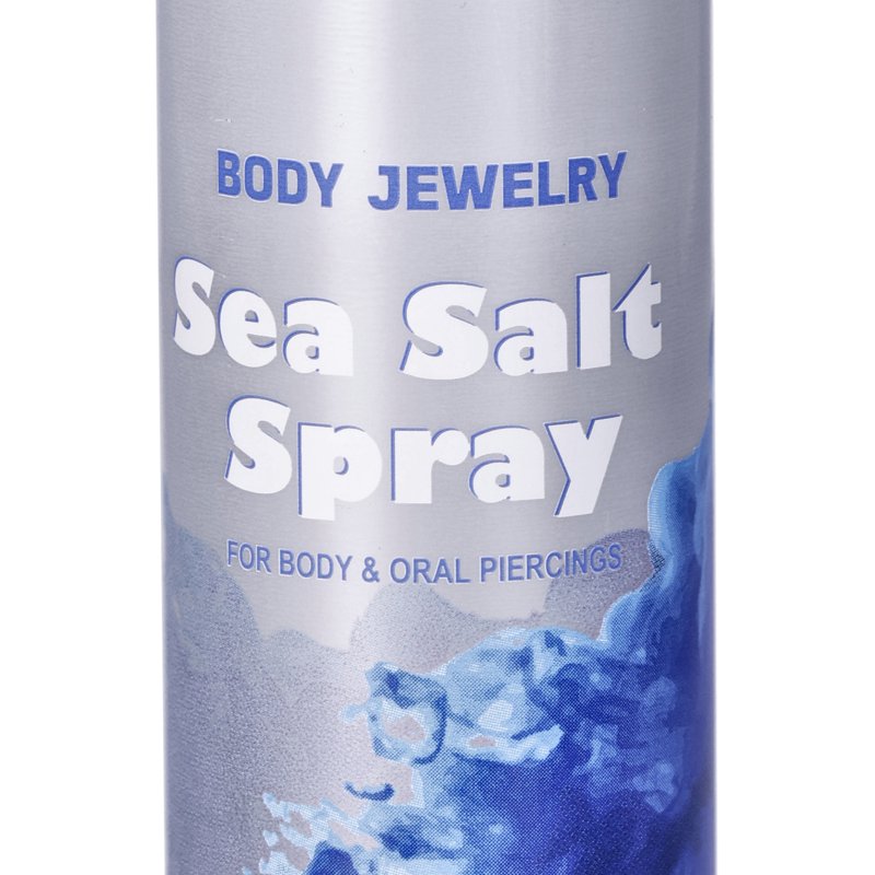 Piercing Aftercare Sea Salt Spray - Gentle Saline Piercing Cleanser 3 Oz