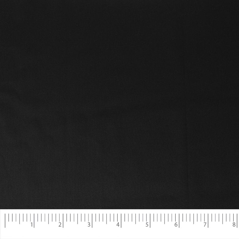 Black Cotton Fabric 1 Yard Precut 44-Inch for Quilting & Sewing - Onyx