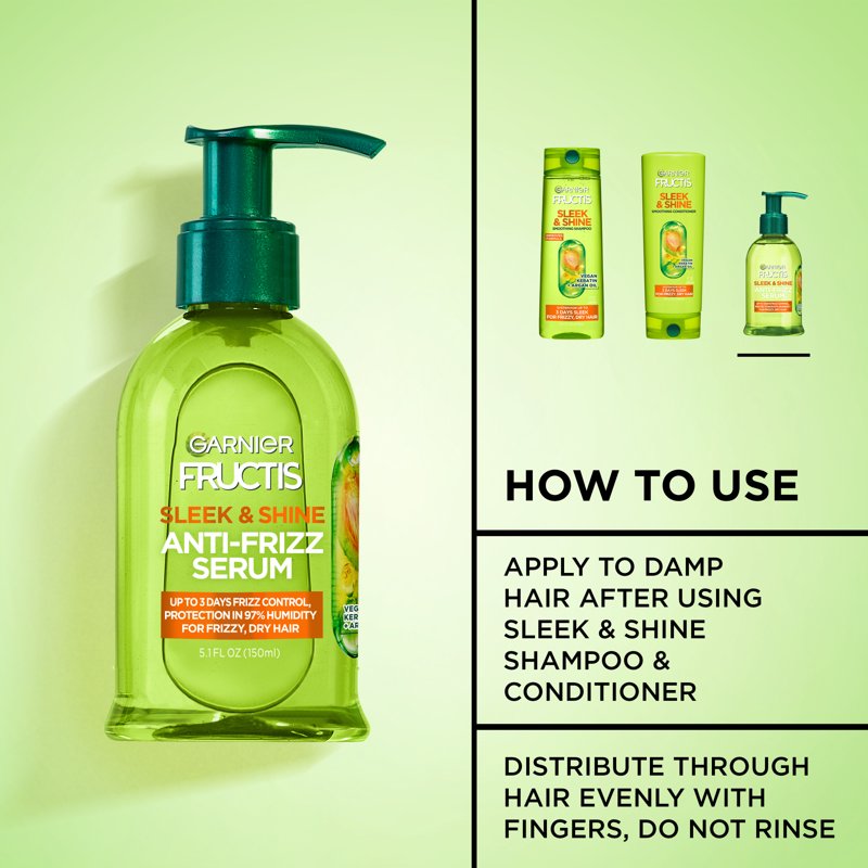 Anti-Frizz Hair Serum with Argan Oil - 5.1 fl oz
