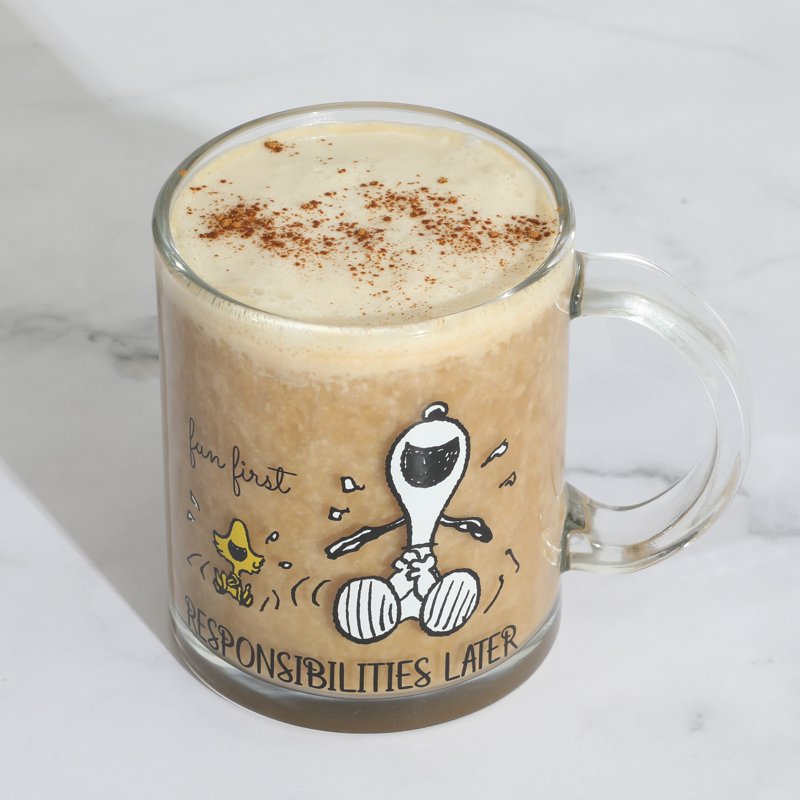 18 oz. Snoopy Fun Mug - 4 Pack, Dishwasher Safe Glass