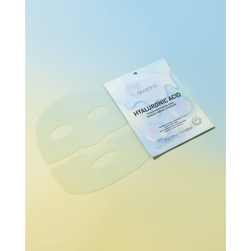 Hyaluronic Acid Hydrating Hydrogel Face Mask for Plump & Refreshed Skin