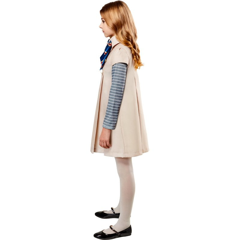 M3GAN Halloween Costume Dress for Children Girls L (10-12) - Spooky AI Character