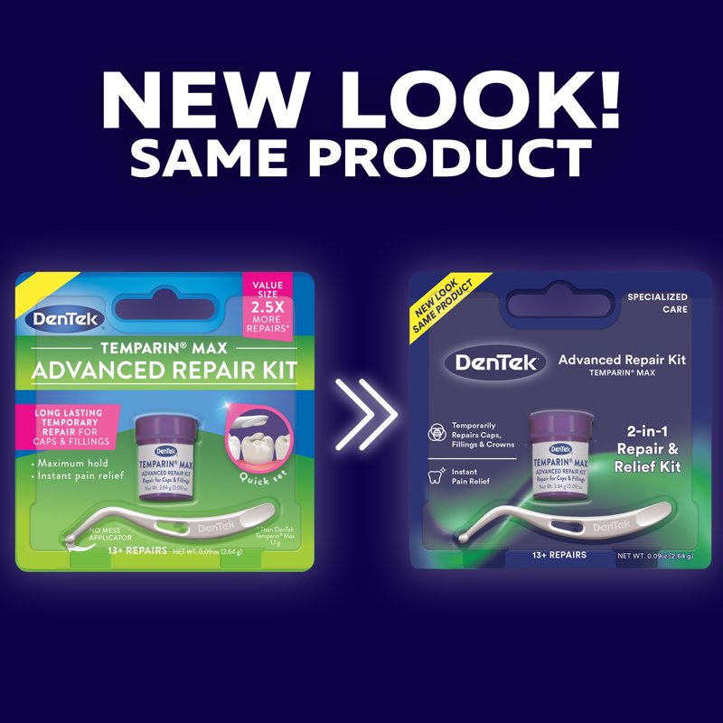 Advanced Dental Repair Kit for Lost Fillings, Crowns, Caps, and Inlays