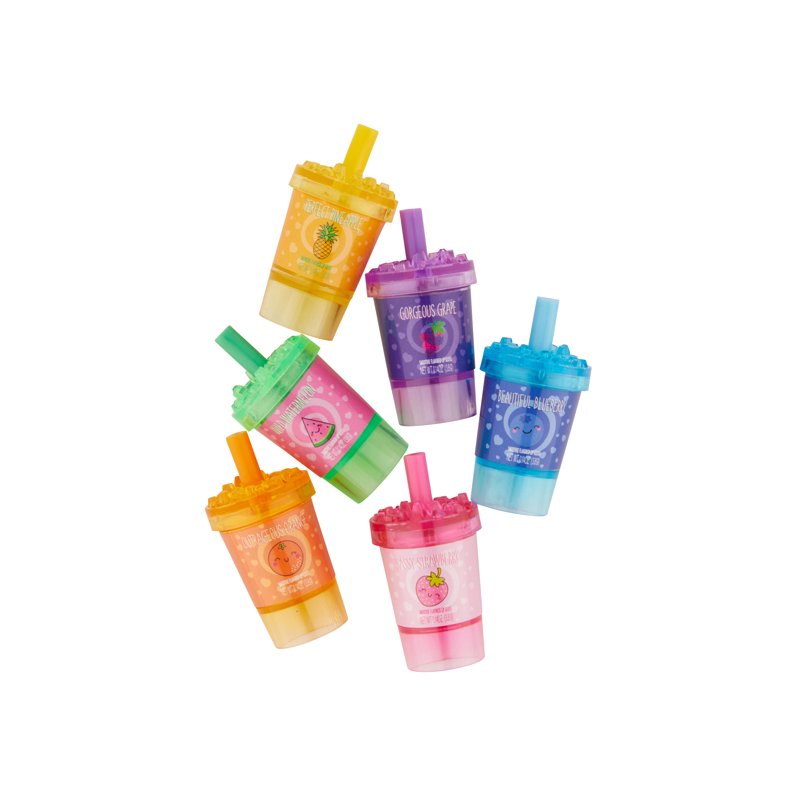 Smoothie Flavored Lip Balm 6-Pack - Assorted Fruit Scents