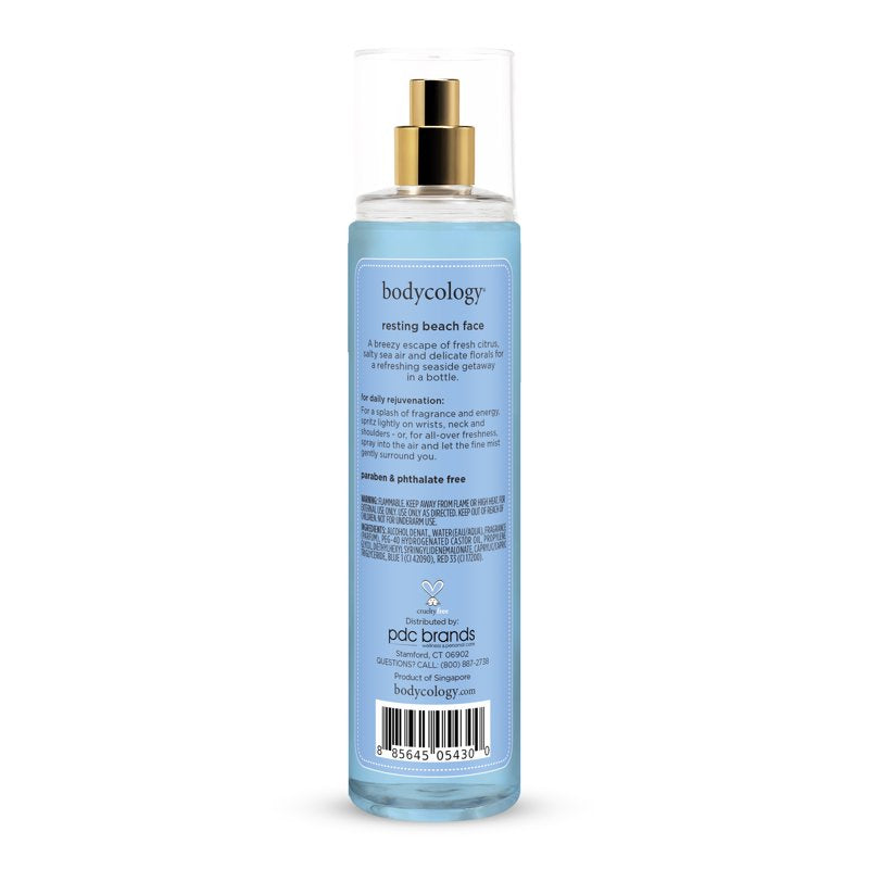 Resting Beach Face Fragrance Body Mist - 8 fl oz Fresh Coastal Scent