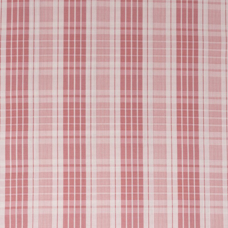 Cotton Quilt Fabric 1 Yard - Plaid Tea Rose Print, 44" Wide - Single