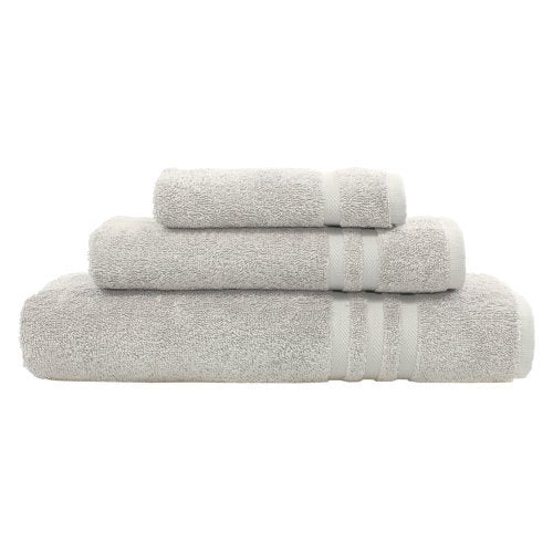 Turkish Cotton Towel Set - Denzi 3 Piece Bath, Hand & Washcloth - Tea Rose