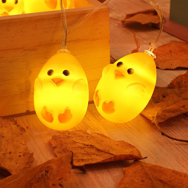 Indoor Easter Lights LED Chick & Egg String Lights - Spring & Holiday Decor - Variation of THIS listing