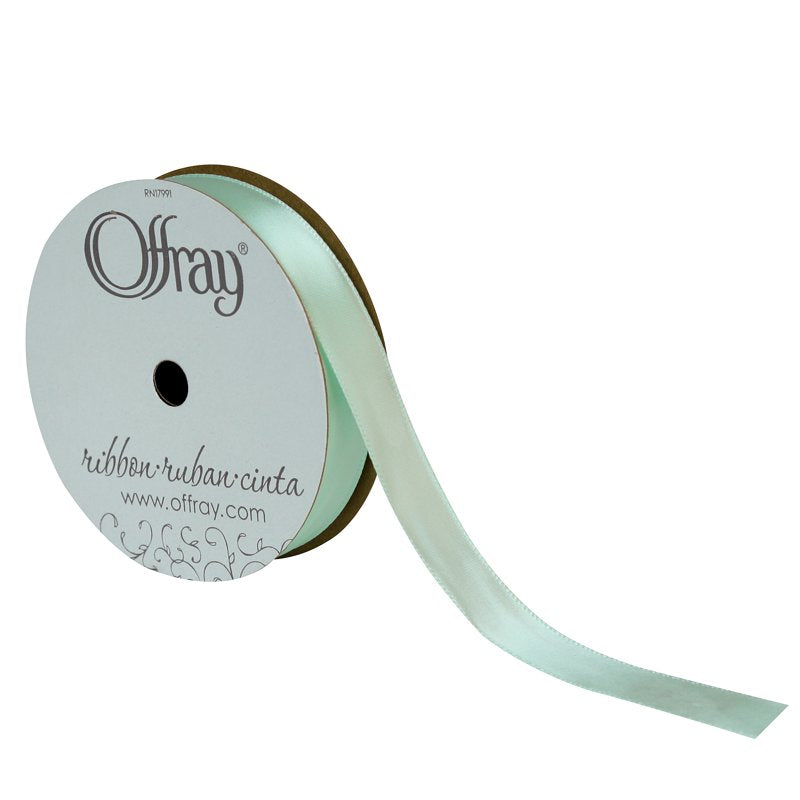 Neon Green Satin Ribbon 5/8 Inch Wide, 18 Feet, 3 Pack - Craft & Gift Wrap