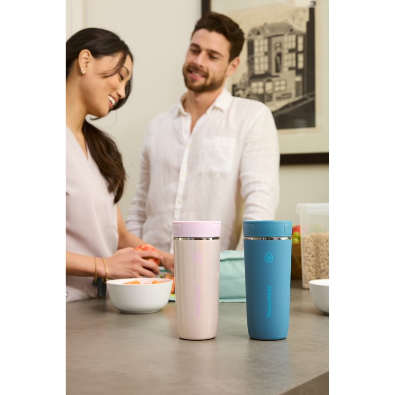 Insulated Stainless Steel Coffee Travel Mug - 16 oz Shaded Teal