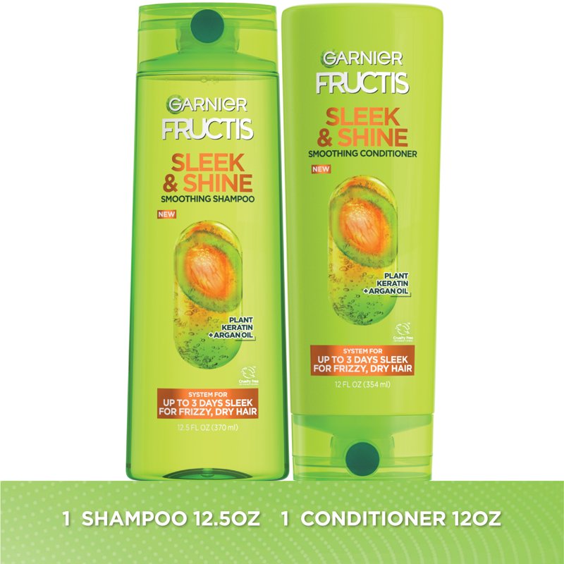 Sleek & Shine Shampoo and Conditioner Set - 3 Pack