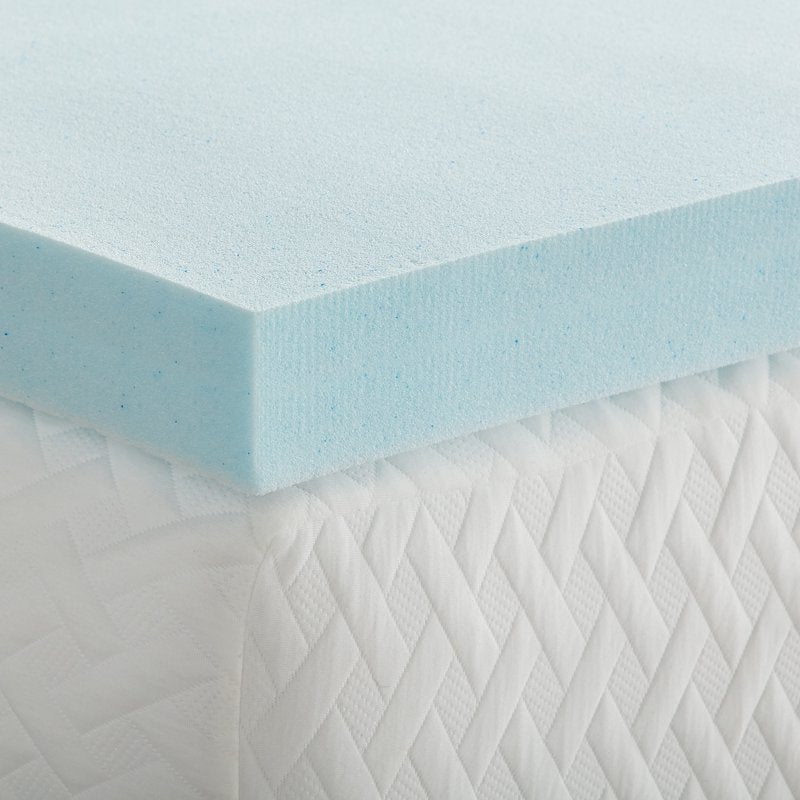 Queen Gel Infused Memory Foam Mattress Topper - Rest Haven 3" Thickness