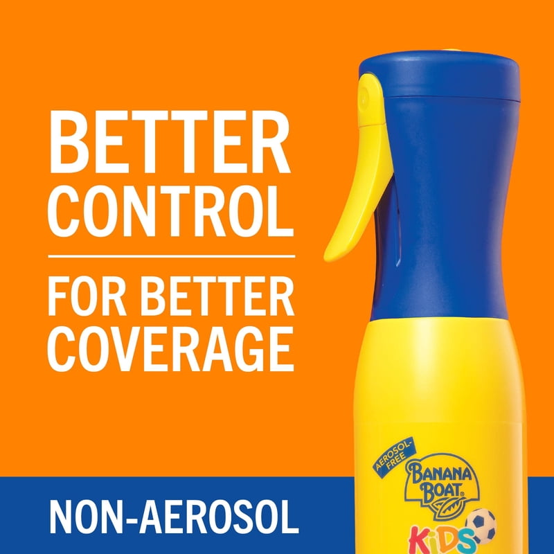 Kids Sunscreen Mist - SPF 50, Refillable Spray, 5.5 fl oz