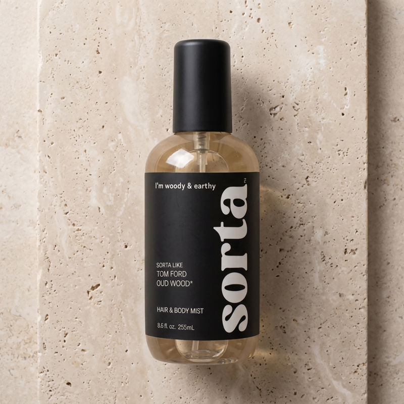 Men's Hair & Body Mist - 8.6 fl oz Woody & Earthy Fragrance Spray