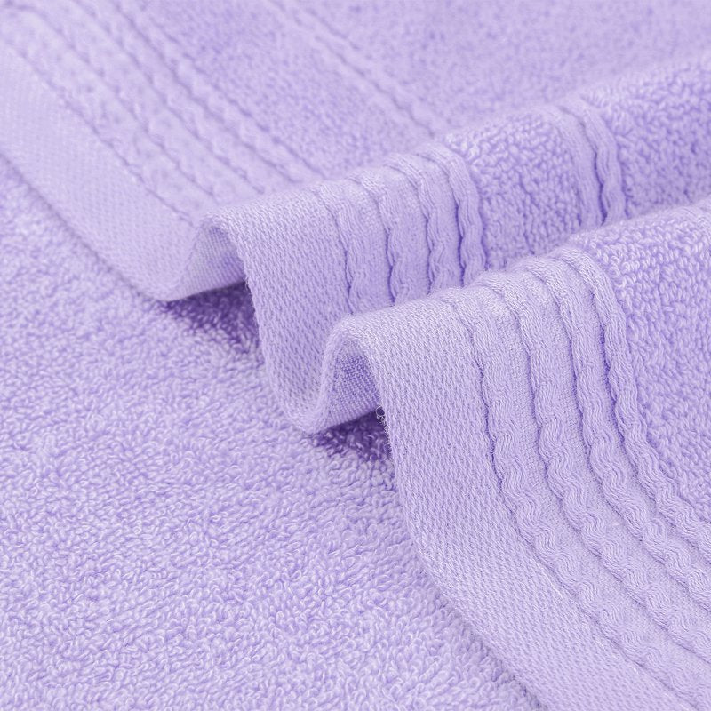 Purple Hand Towel Set - 14x30 Inches, Soft Absorbent Bathroom & Gym Towel - Unique Bargains - Variation of Purple 1-Piece